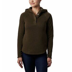 Columbia Darling Days II Pullover Hoodie Olive‎ Green Women Sz M Athletic…